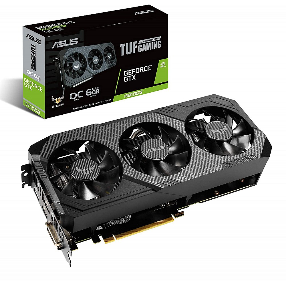 Buy Asus GTX 1660 Super TUF 3 O6G Gaming 6GB GDDR6 Best Price in India 