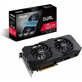 Asus Dual Radeon RX 5600 XT EVO 6GB GDDR6 192-Bit Dual Fan Graphics Card (DUAL-RX5600XT-T6G-EVO)