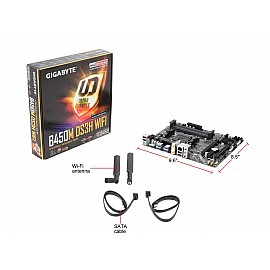 GIGABYTE B450M DS3H AM4 Micro ATX AMD Motherboard