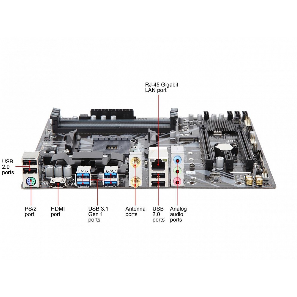 B450m outlet ds3h motherboard
