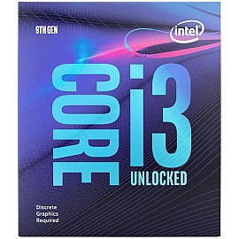 Intel Core i3-9350KF 9th Generation Processor - LGA1151 Socket (Quad Core/ 4.0 GHz/ 4.6 GHz Turbo/ 8MB Cache) - Discrete GPU Required