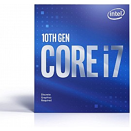 Intel Core i7-10700F 10th Generation Processor - LGA1200 Socket (8 Core/ 2.9 GHz/ 4.80 GHz Turbo/ 16MB Cache)