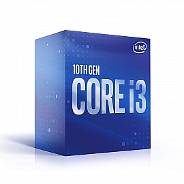 Intel Core i3-10100 10th Generation Processor - LGA1200 Socket (Quad Core/ 3.6 GHz/ 4.30 GHz Turbo/ 6MB Cache)