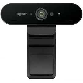 Logitech BRIO 4K Ultra HD Pro Webcam with HDR and 1080p/60fps Hyper-Fast Streaming (Brown Box)