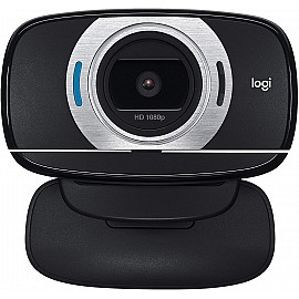 Logitech C615 Fold-and-Go HD Webcam - 1080p/30fps Full HD Video Calling with Autofocus