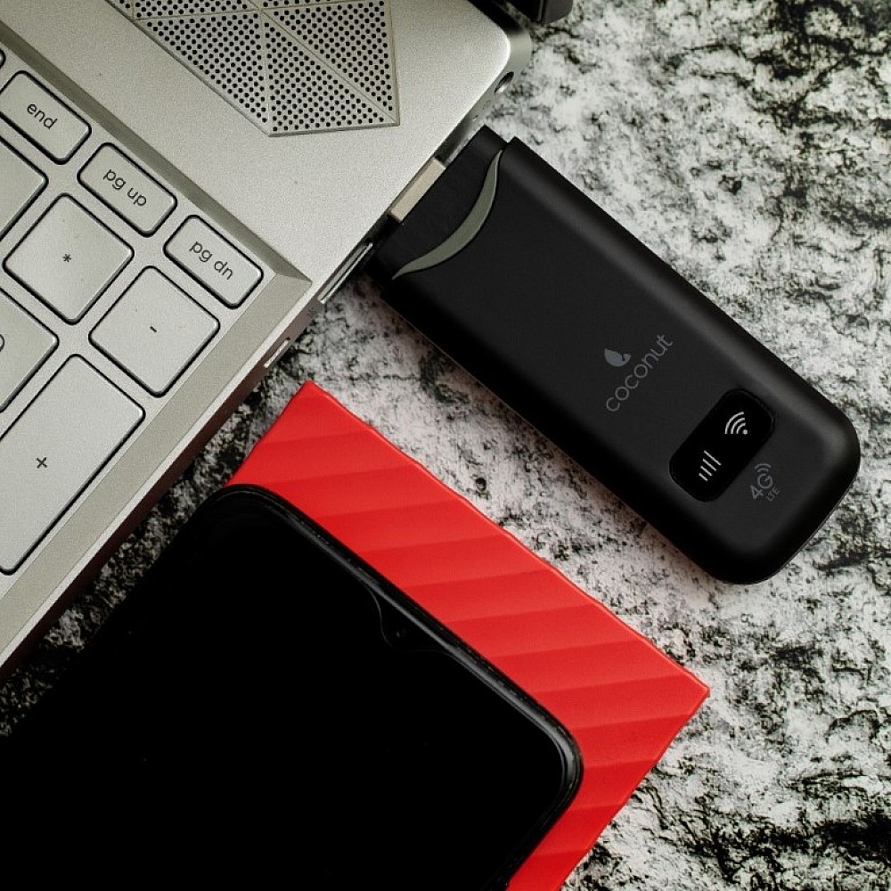 Coconut WUD04 4G Dongle for All Sims Best Price in India on