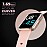 Just Corseca STAYFIT J!VE with Dual Curved Screen Smart Watch (Rose Gold)