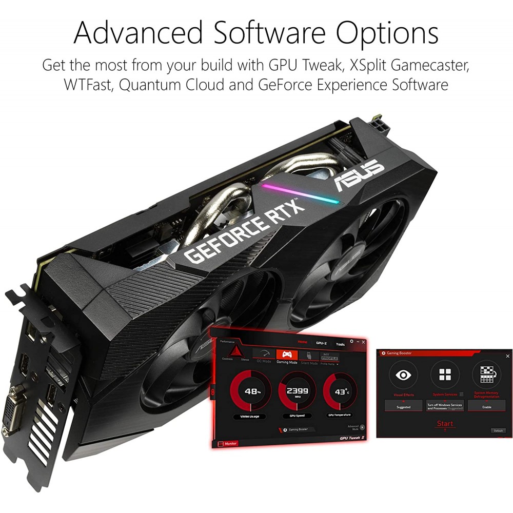 Asus Dual GeForce RTX 2060 OC EVO 6GB GDDR6 Best Price in