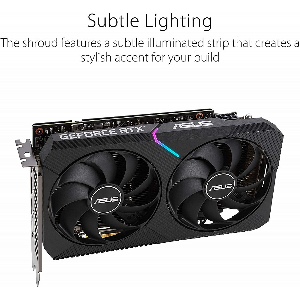 Asus Dual GeForce RTX 3060 V2 OC LHR 12GB GDDR6 Best Price in India