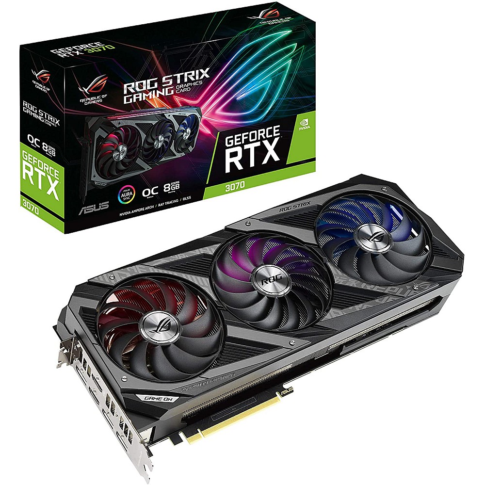 Asus ROG Strix GeForce RTX 3070 8GB GDDR6 Best Price in India on