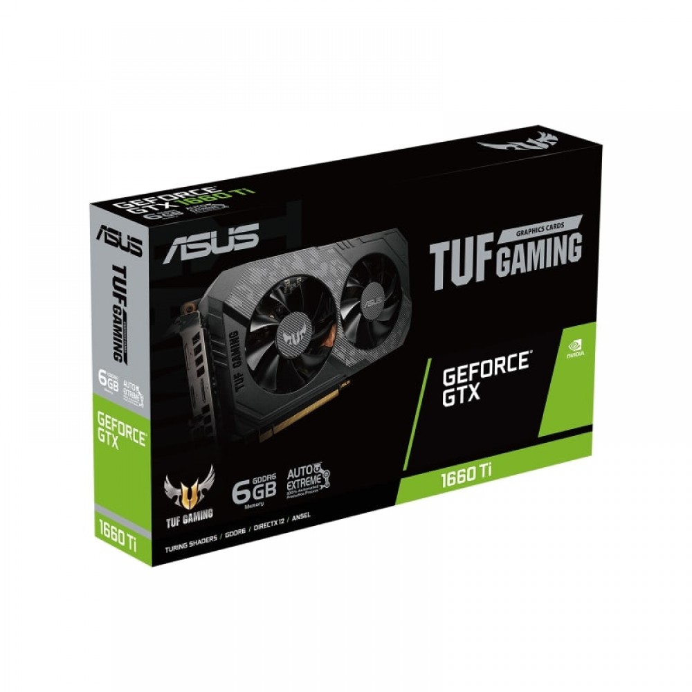 Asus TUF GeForce GTX 1660 Ti EVO 6GB GDDR6 Best Price in India on 