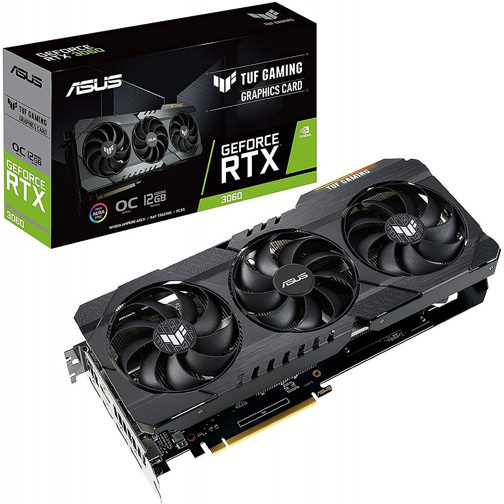Buy Asus TUF Gaming GeForce RTX 3060 OC 12GB GDDR6 Best Price in India