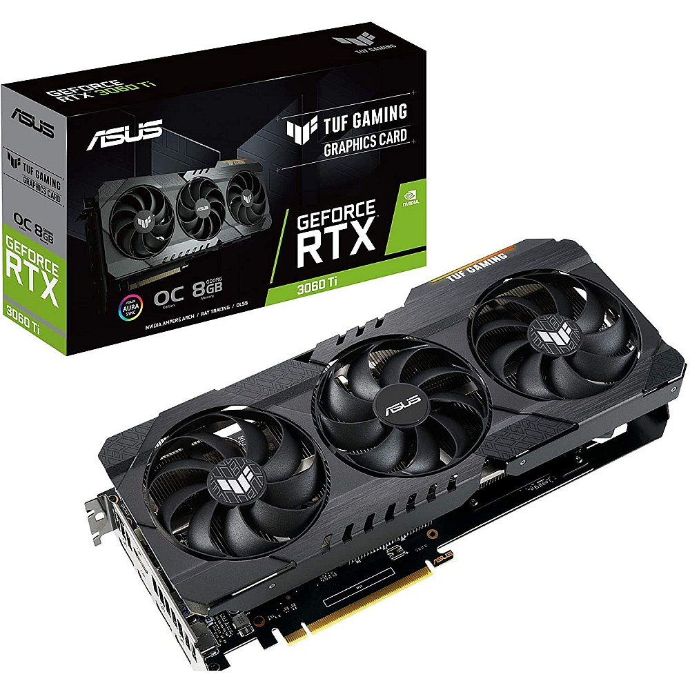 Asus TUF GeForce RTX 3060 Ti OC 8GB GDDR6 Best Price in India on 