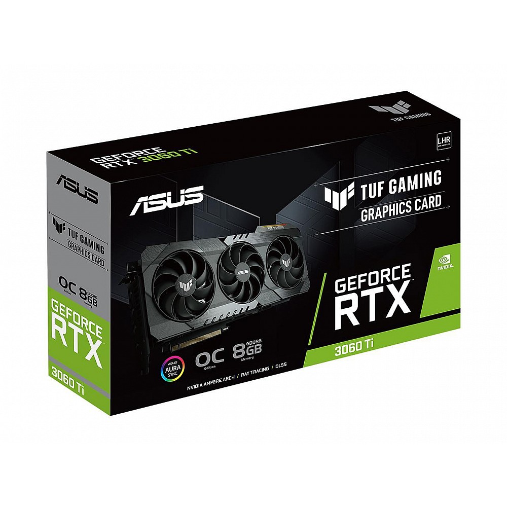 ASUS Dual NVIDIA GeForce RTX 3060 Ti White OC Edition Graphics Card (PCIe  4.0, 8GB GDDR6X Memory, HDMI 2.1, DisplayPort 1.4a, 2-Slot Design