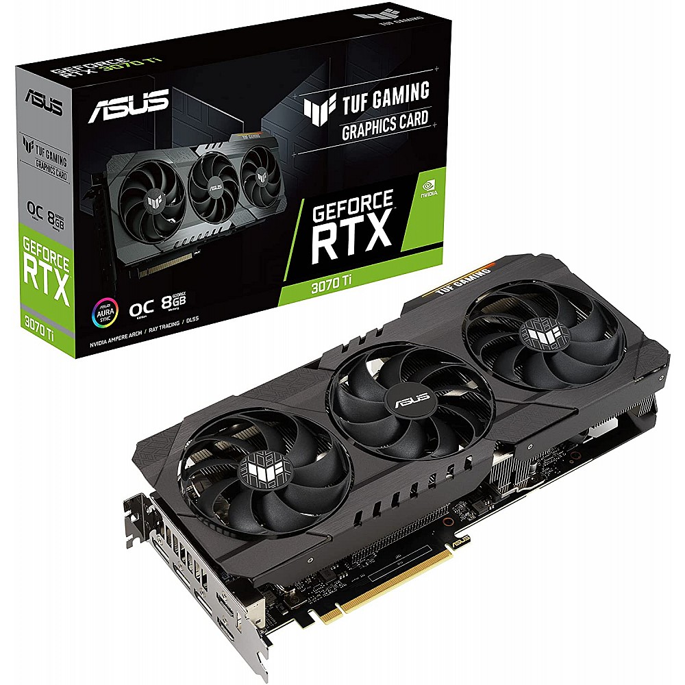 Buy Asus TUF Gaming RTX 3070 Ti OC 8GB GDDR6X Best Price in India