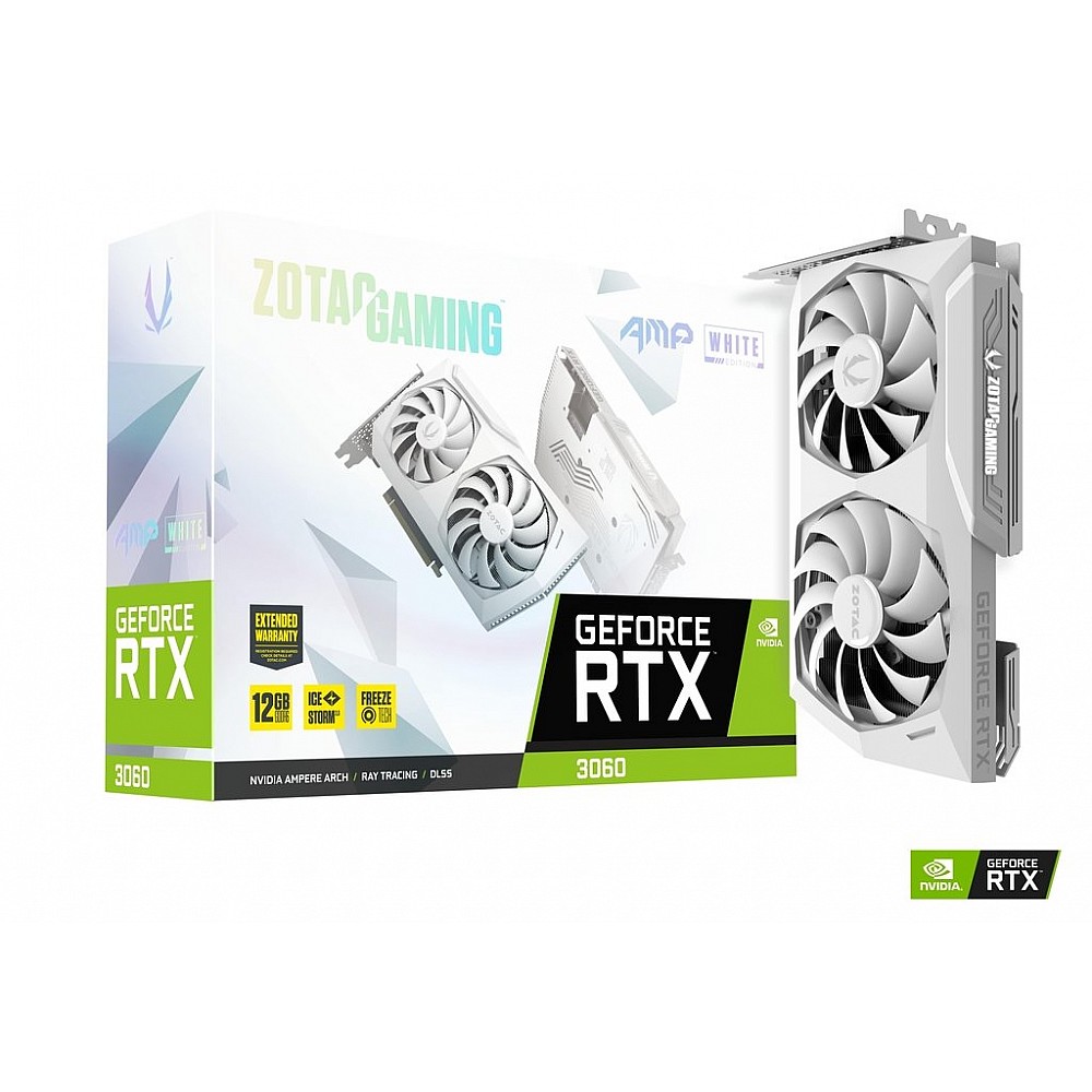 Zotac RTX 3060 AMP White Edition 12GB GDDR6 Best Price in India on