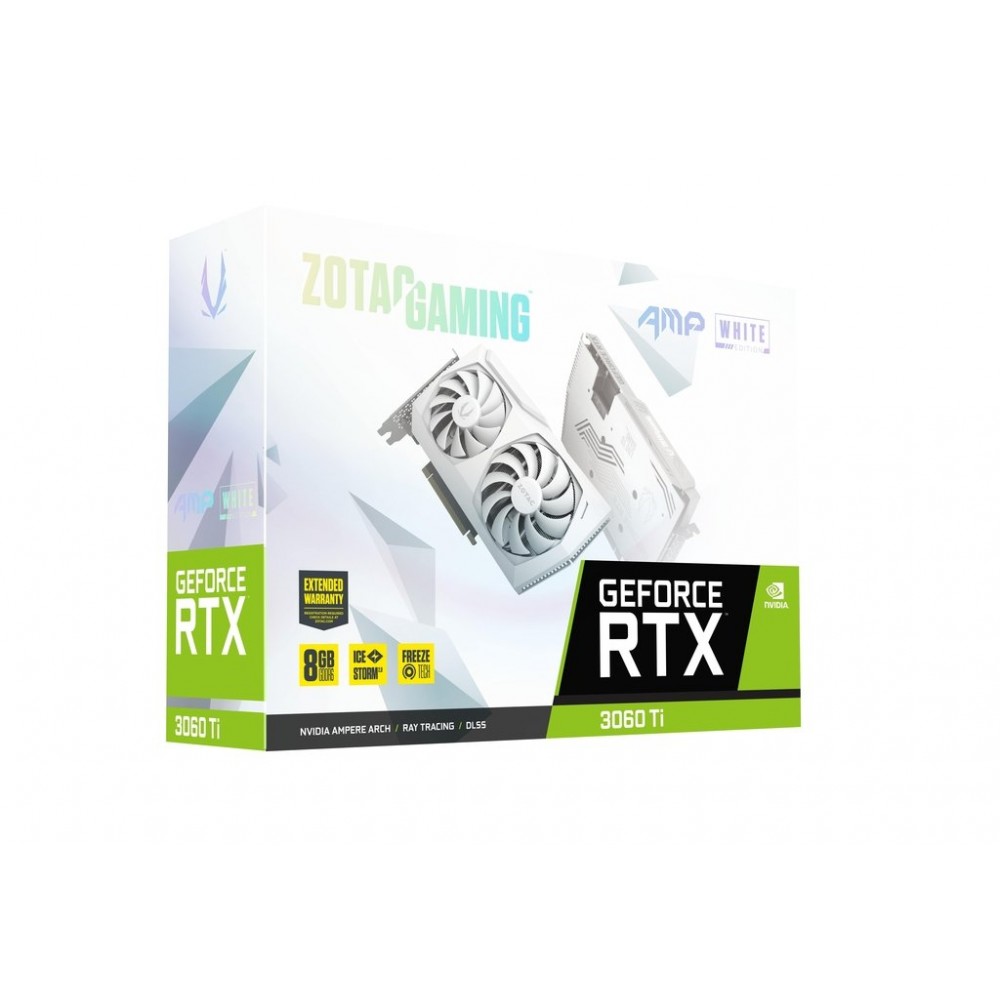Zotac RTX 3060 Ti AMP White Edition LHR 8GB GDDR6 Best Price in India