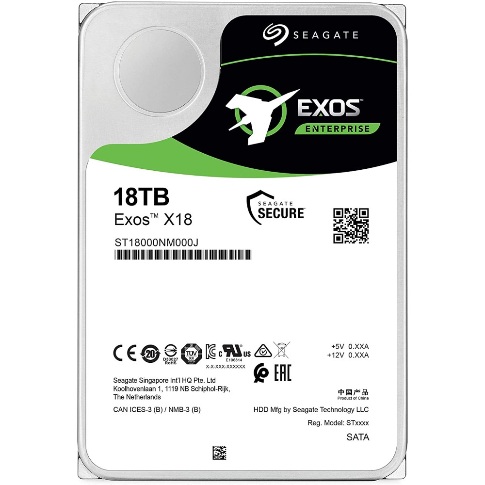 Seagate Exos X18 18TB Enterprise HDD Best Price in India on
