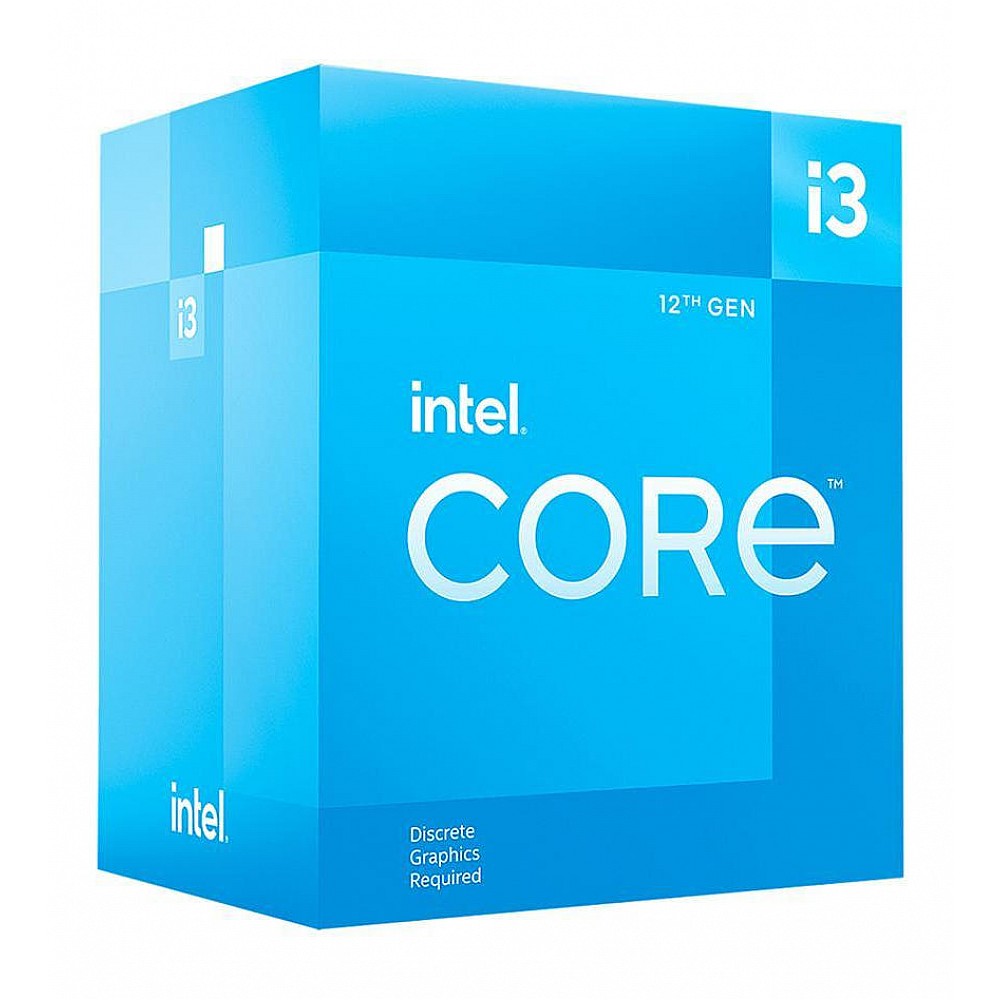 Intel Core i3-12100F 12th Generation Processor - LGA1700 Socket (4 Cores/ 3.30 GHz/ 4.30 GHz Turbo/ Alder Lake)