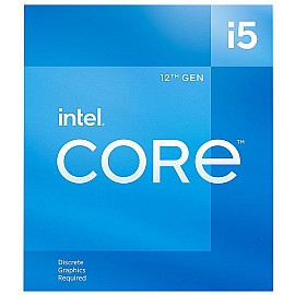 Intel Core i5-12400F 12th Generation Processor - LGA1700 Socket (6 Cores/ 2.5 GHz/ 4.4 GHz Turbo/ 18MB Cache/ 12 Threads/ Alder Lake)