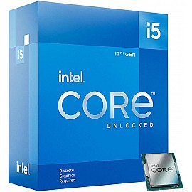 Intel Core i5-12600KF 12th Generation Processor - LGA1700 Socket (10 Cores/ 3.7 GHz/ 4.9 GHz Turbo/ 20MB Cache/ 16 Threads/ Alder Lake)