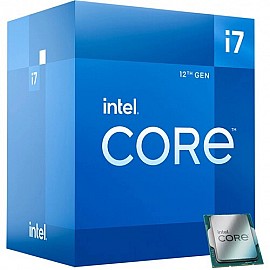 Intel Core i7-12700 12th Generation Processor - LGA1700 Socket (12 Cores/ 3.6 GHz/ 4.9 GHz Turbo/ 25MB Cache/ 20 Threads/ Intel UHD Graphics 770/ Alder Lake)