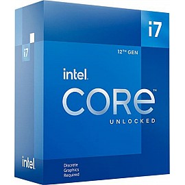 Intel Core i7-12700KF 12th Generation Processor - LGA1700 Socket (12 Cores/ 3.6 GHz/ 5.0 GHz Turbo/ 25MB Cache/ 20 Threads/ Alder Lake)