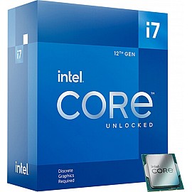 Intel Core i7-12700KF 12th Generation Processor - LGA1700 Socket (12 Cores/ 3.6 GHz/ 5.0 GHz Turbo/ 25MB Cache/ 20 Threads/ Alder Lake)
