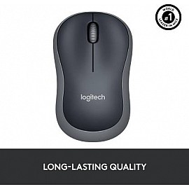Logitech M185 Wireless Mouse - Grey
