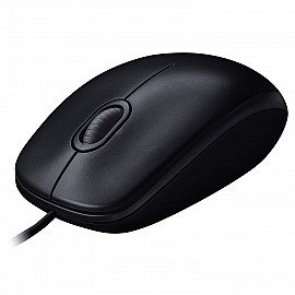 Logitech M90 USB Wired Mouse - Black