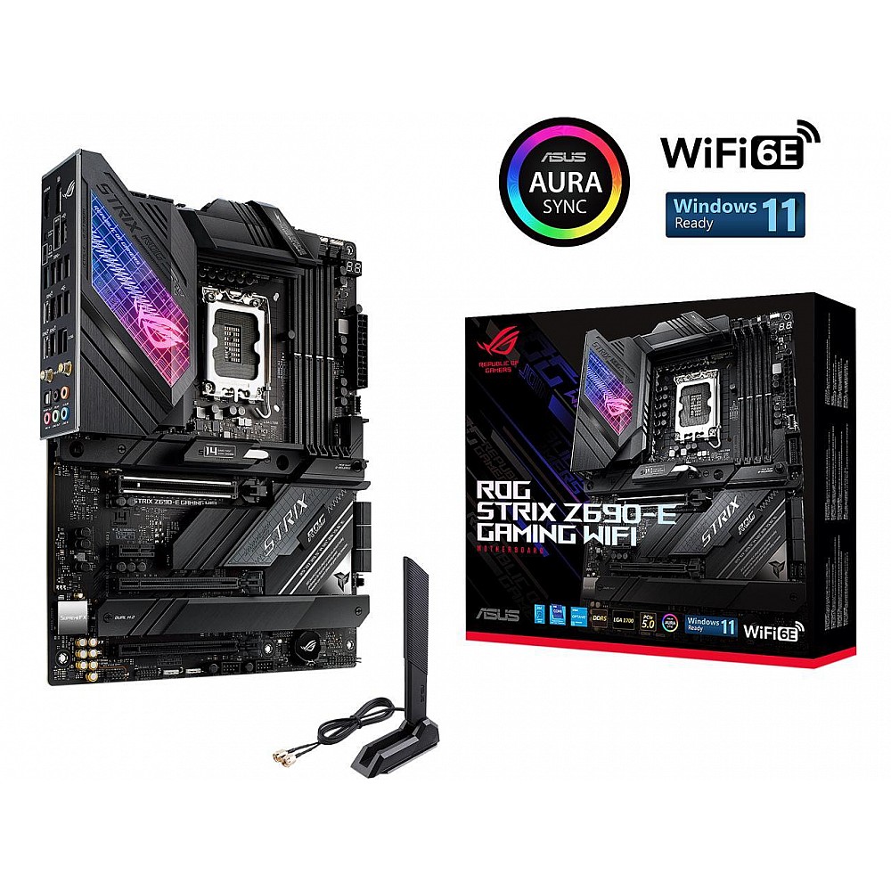 ROG STRIX Z690-A GAMING WIFI 吹雪（DDR5メモリ） ASUS ROG Strix