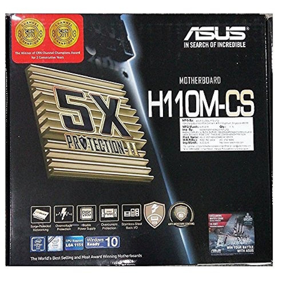 Buy Asus H110MCS MicroATX 6th Generation Motherboard Best Price in India