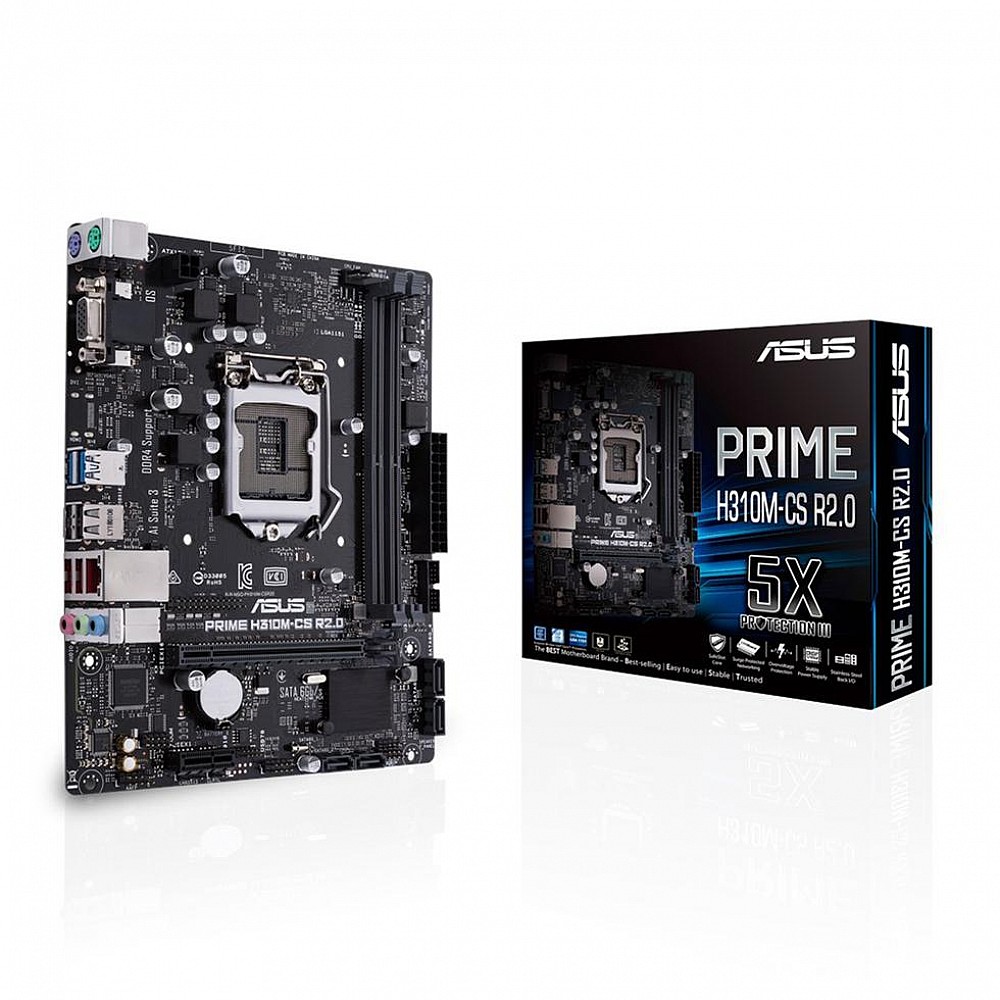 Asus Prime H310M-CS-R2.0 Best Price in India on Thevaluestore.in