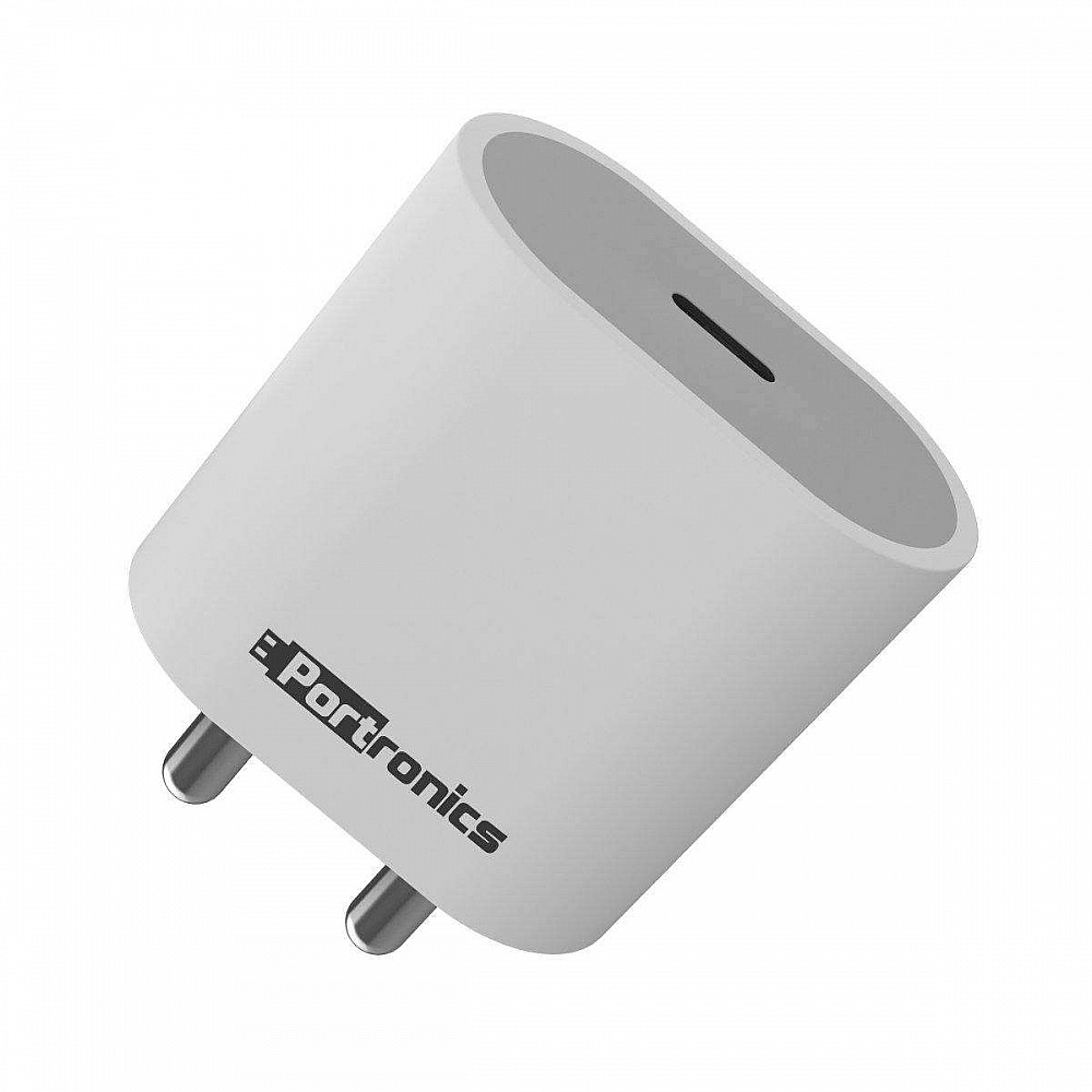 Buy Portronics Adapto 20 Type-C 20W PD Fast Charger Best Price in India