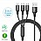 Portronics Konnect Trio Plus 3-in-1 Multi Functional Cable (POR-1051)