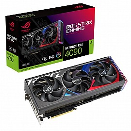Asus ROG Strix GeForce RTX 4090 OC Edition 24GB GDDR6X 384-Bit Triple Fan Graphics Card (ROG-STRIX-RTX4090-O24G-GAMING)
