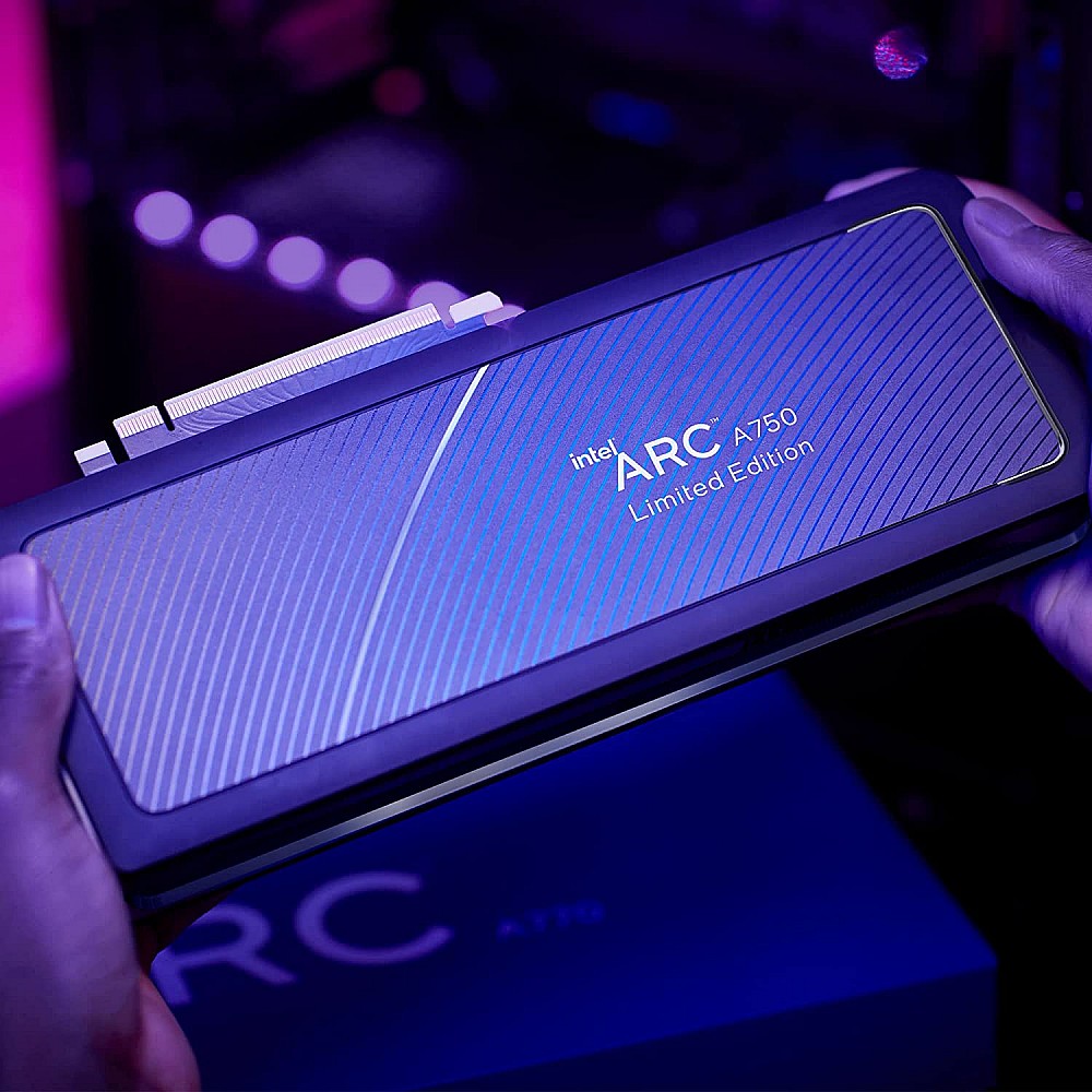 美品 Intel ARC A750 Limited Edition Intel Arc A750 Limited Edition 16GB PCI Express 4.0 Graphics