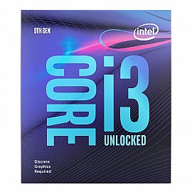 Intel Core i3-9350K 9th Generation Processor - LGA1151 Socket (Quad Core/ 4.0 GHz/ 4.6 GHz Turbo/ 8MB Cache/ Intel UHD Graphics 630)
