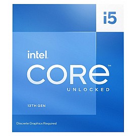Intel Core i5-13600KF 13th Generation Processor - LGA1700 Socket (14 Cores/ 3.5 GHz/ 5.1 GHz Turbo/ 24MB Cache/ 20 Threads/ Raptor Lake/ Discrete Graphics Required)