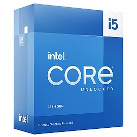 Intel Core i5-13600KF 13th Generation Processor - LGA1700 Socket (14 Cores/ 3.5 GHz/ 5.1 GHz Turbo/ 24MB Cache/ 20 Threads/ Raptor Lake/ Discrete Graphics Required)