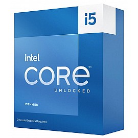 Intel Core i5-13600KF 13th Generation Processor - LGA1700 Socket (14 Cores/ 3.5 GHz/ 5.1 GHz Turbo/ 24MB Cache/ 20 Threads/ Raptor Lake/ Discrete Graphics Required)