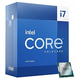 Intel Core i7-13700K 13th Generation Processor - LGA1700 Socket (16 Cores (8P+8E)/ 3.4 GHz/ 5.4 GHz Turbo/ 30MB Cache/ 24 Threads/ Intel UHD Graphics 770/ Raptor Lake)