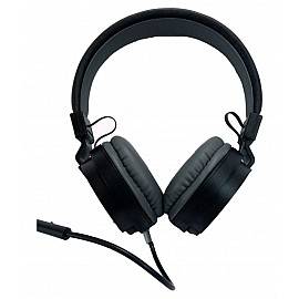 Just Corseca DMHW3213 Wired Headphones (Black/ Grey)