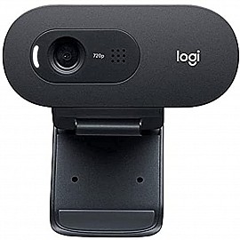 Logitech C505e HD Business Long-range Webcam with Mic (HD 720p Wide Screen/ Fixed Focus/ Auto Light Correction/ 2M Cable)