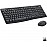 Logitech MK295 Wireless Keyboard and Mouse Combo - SilentTouch Technology, Full Number Keyboard, Shortcut Buttons, Nano USB Receiver, 90% Less Noise - Black