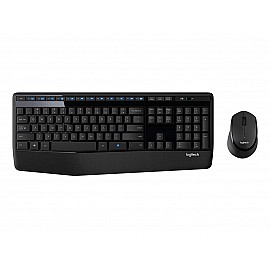 Logitech MK345 Wireless Combo Full-Sized Keyboard with Palm Rest & Comfortable Right-Handed Mouse for PC, Laptop