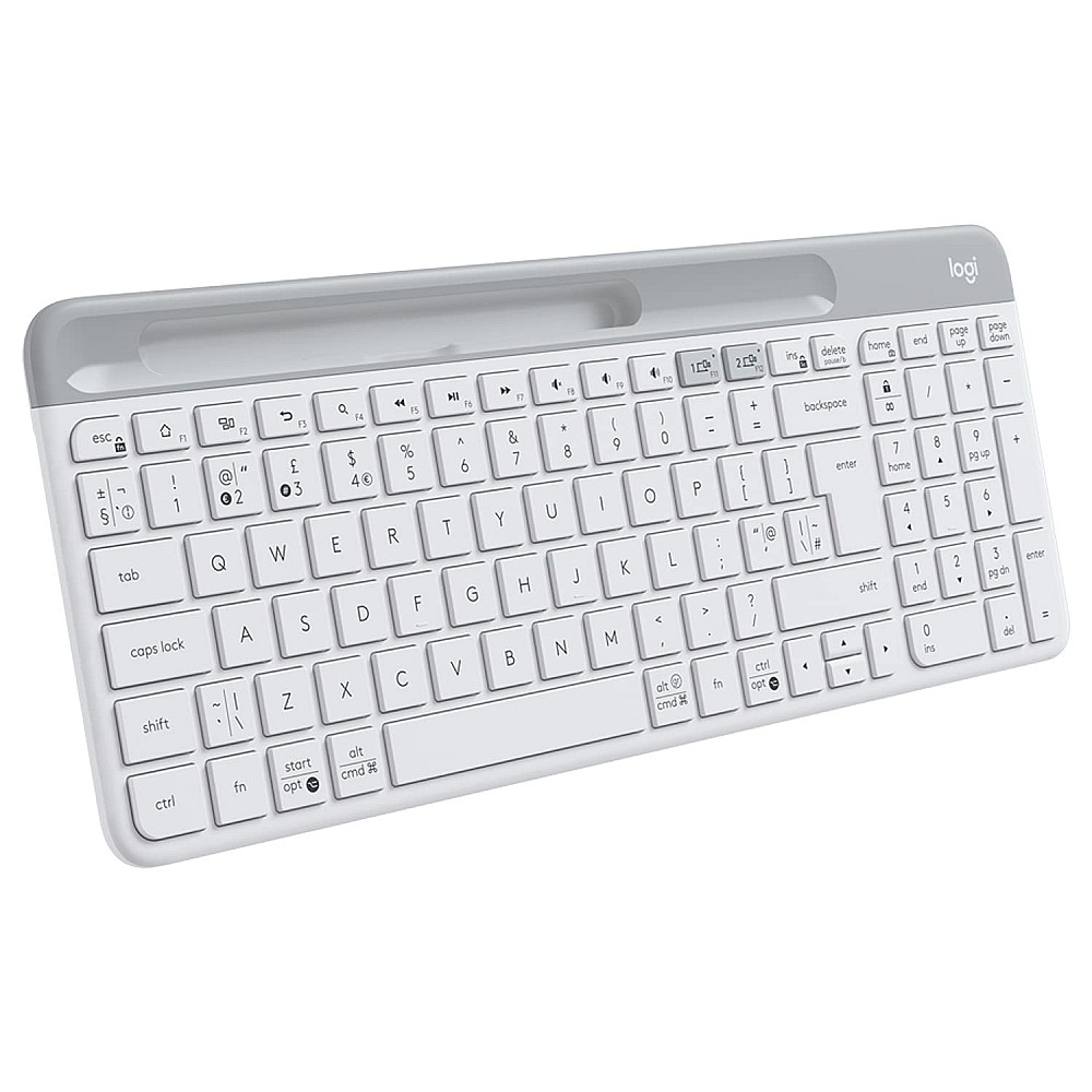 Logitech K580 Slim MultiDevice Wireless Keyboard (White) Best Price in
