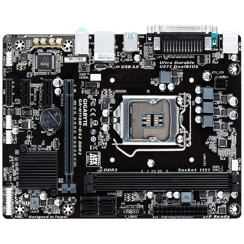 Gigabyte GAH110MDS2 6th/ 7th Gen Motherboard Best Price in India