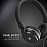 Portronics Aural 1 Foldable Wired Headphones with Mic (Black) - POR 1374