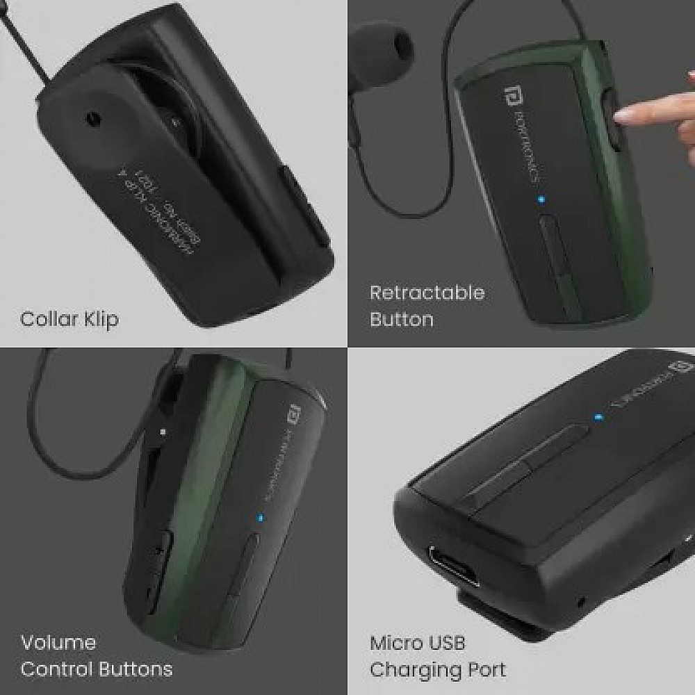 Portronics harmonics klip ii deals